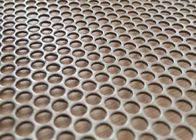 Galvanized 60 Degree Perforated Wire Mesh 5mm Round Hole Punched Metal Sheets