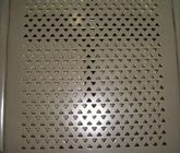Slotted Perforated Aluminum Sheet Metal Screen 0.3mm - 1.2mm Thickness