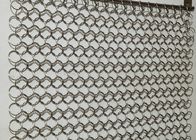 7mm Round Hole Decorative Wire Mesh SS304 Chain Link Curtain