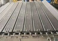 Hinged Plate Chain Link Conveyor Belt 20kgs SS304 Corrosion Resistant