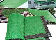 Knitted Greenhouse Shade Netting / Sun Protection Green Net 95% UV resistant