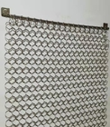 9x12 Aluminum Link Chain Decorative Mesh Curtain 2mm Diameter