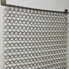 9x12 Aluminum Link Chain Decorative Mesh Curtain 2mm Diameter