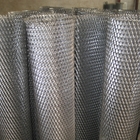 Aluminium 0.2m Width Expanding Wire Mesh Small Hole Size Metal Grill