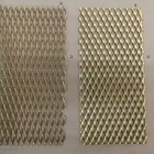 Brass 0.3mm Thick Expanded Metal Wire Mesh Diamond Hole