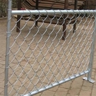 Galvanized 1.8mm Pvc Chain Link Fence For Park