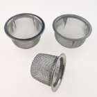 60-120 Mesh Ss Wire Mesh Filter Strainer Cap For Industrial Filtering