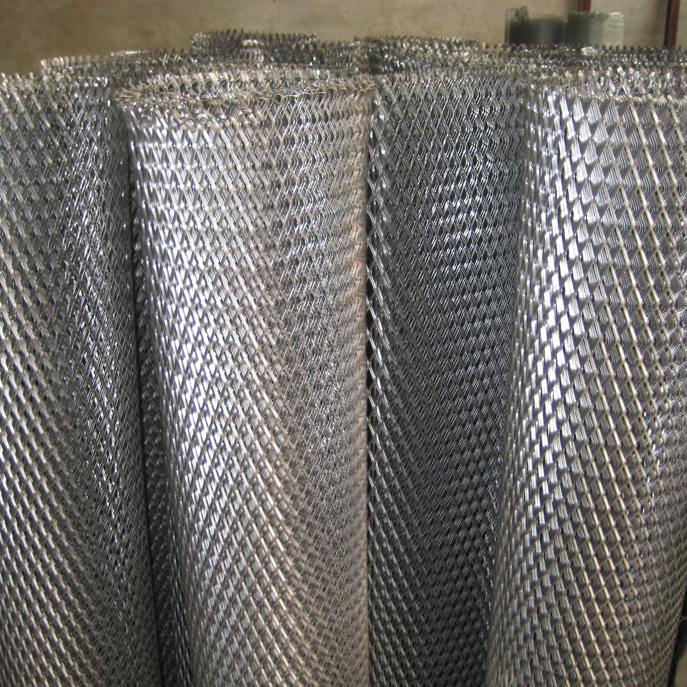Aluminium small hole size Expanded Metal Grill Wire Mesh