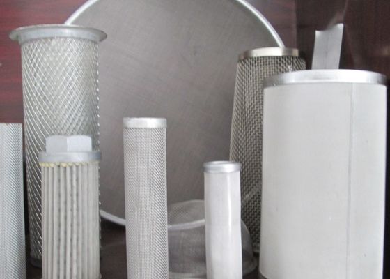 304 Stainless Steel Wire Mesh Filter Tube customized 3MM Thickness