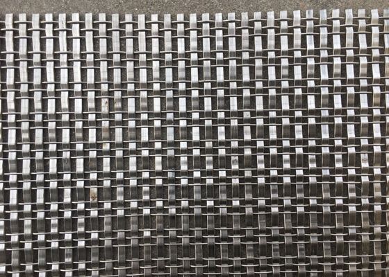 316 Stainless Steel Decorative Wire Mesh Sheets Anodized Dutch Weave