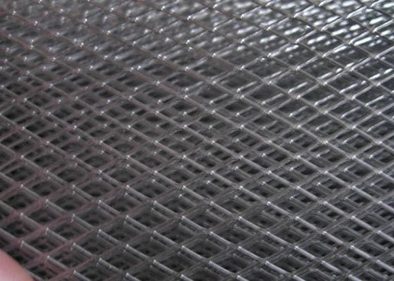 Electro Galvanized Expanding Wire Mesh Metal Sheet 1000mm Length 0.1mm Thickness