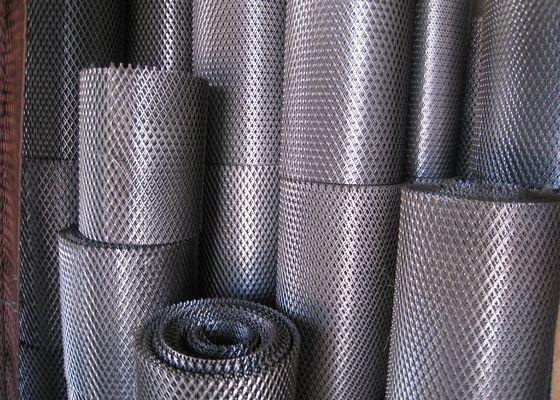 50cm Width Expanded Metal Mesh Roll Galvanized Plate 30m Length