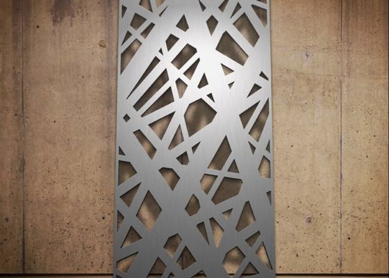 Laser Cut Perforated Wire Mesh Stainless Steel 2.0m Width