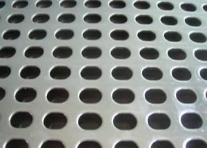 1.5mm Thickness Perforated Wire Mesh / Round Hole Mesh 2.0m Width