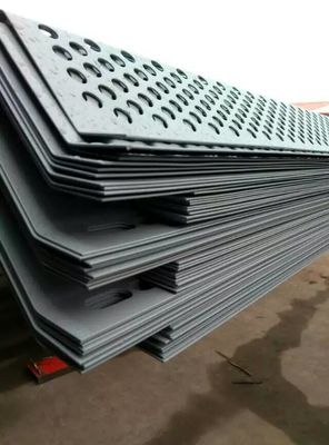 OEM Expanding Wire Mesh / Decorative Perforated Metal Panels 0.5mm Thickness