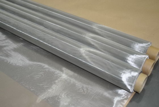 260x40 Plain Weave Stainless Steel Bolting Cloth 1.22m Width 30.5m Roll