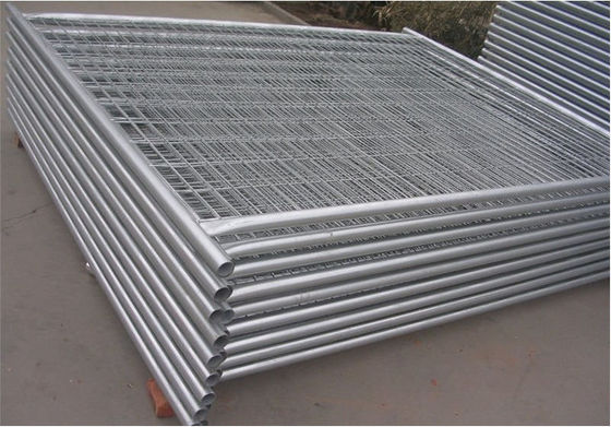Enclosed Metal Plate Fence / Hot Dip Galvanized Steel Sheet 4mm diameter