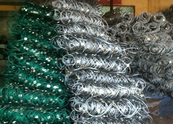 316L Stainless Steel Metal Wire Rope Mesh 8m Width 30X30 For Protecting Zoo