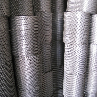 Aluminium 0.2m Width Expanding Wire Mesh Small Hole Size Metal Grill