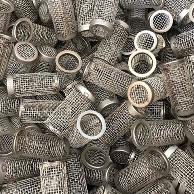 60-120 Mesh Ss Wire Mesh Filter Strainer Cap For Industrial Filtering