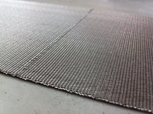 Sus 304 Stainless Steel Wire Mesh Twilled Reverse Dutch Weave 260x40 Mesh